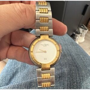 Pierre Cardin Watch Women's Vintage Water Resistant Quartz Swiss Made Untested